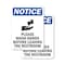 Signmission Safety Culture Sign, 7 in Width, Plastic, Rectangle OS-2PACK-NS-P-710-V-17646 - alternate 1